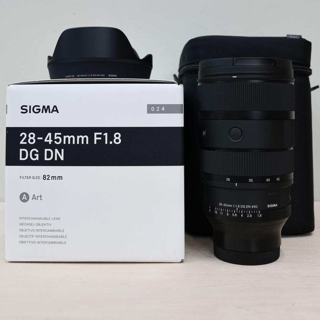新品同等:SIGMA Art 28-45mm F1.8 DG DN SONY E