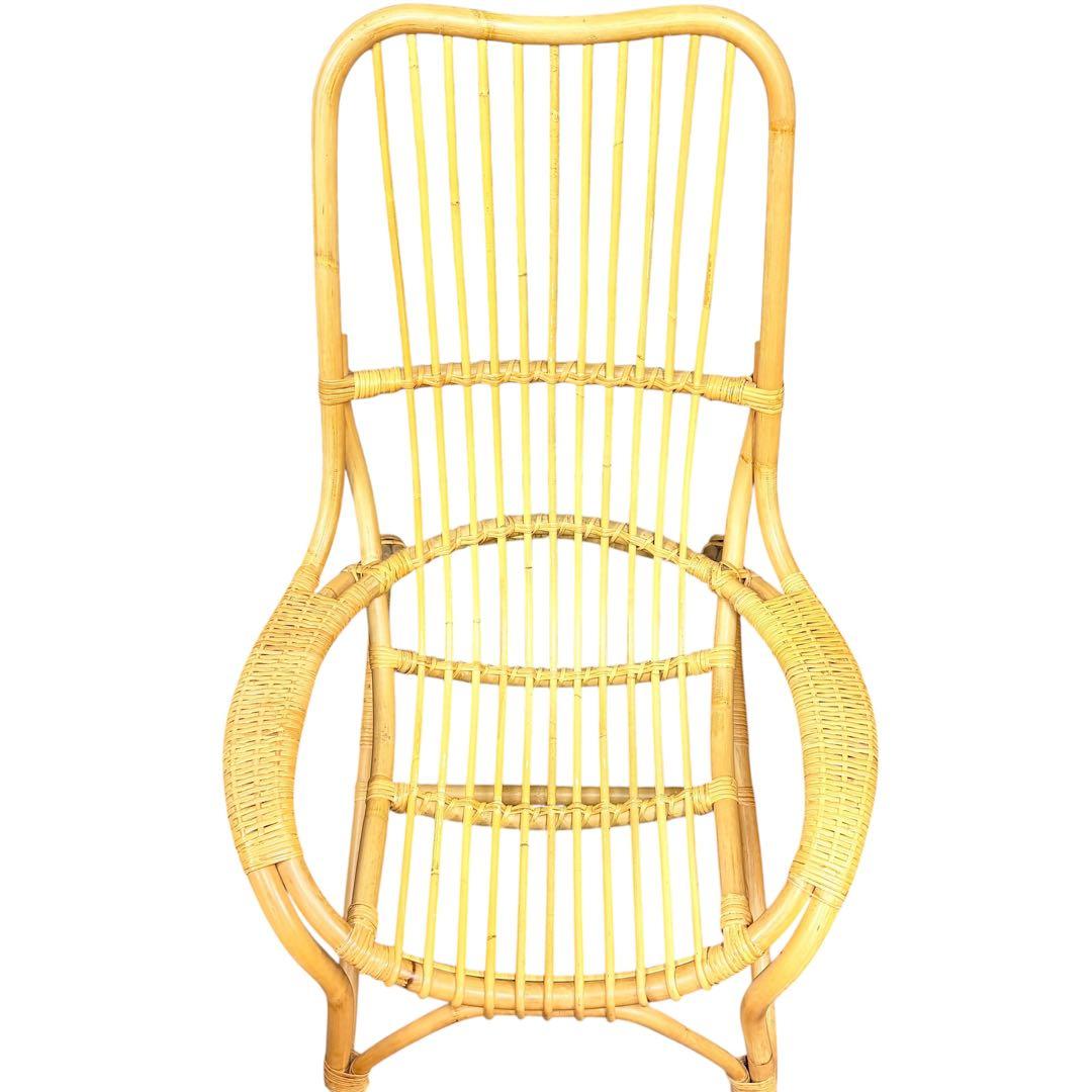 unico WEAVA ラウンジチェア ラタンチェア ハイバックチェア