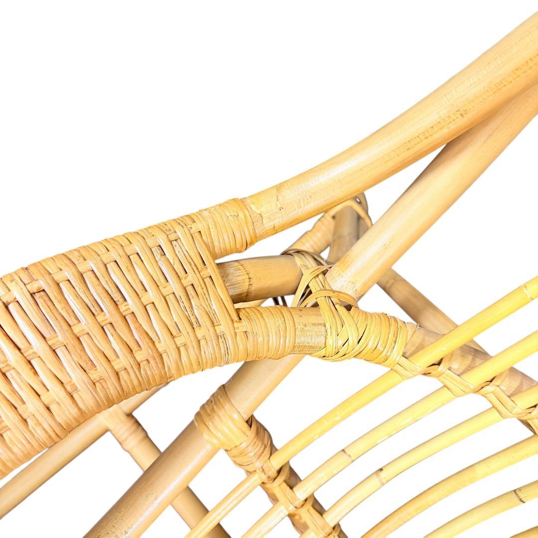 unico WEAVA ラウンジチェア ラタンチェア ハイバックチェア