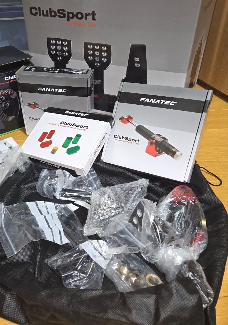 taka4様　FANATEC Pedals V3　ダンパー×2