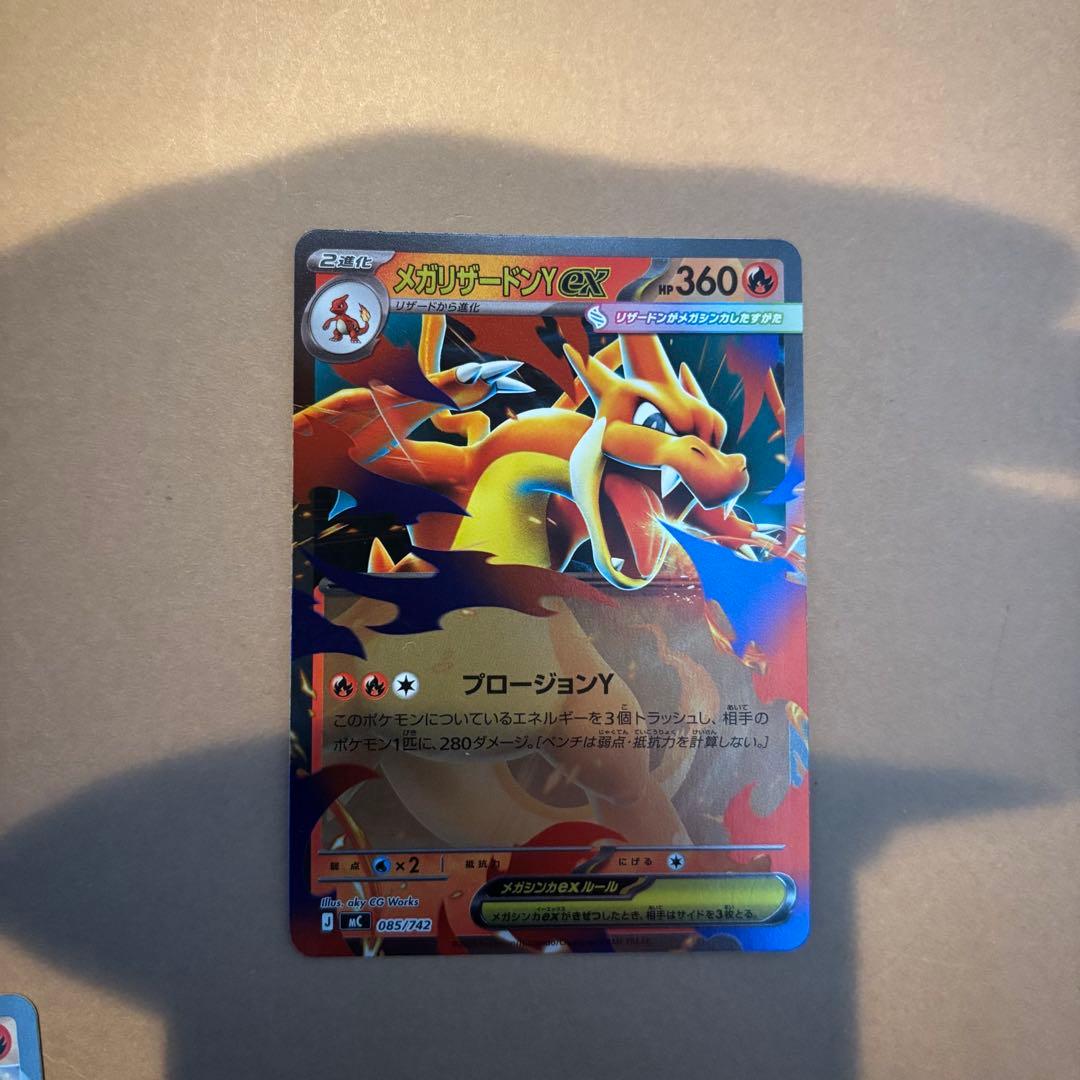 メガリザードンY ex レシラムex 001 ミラー デッキ