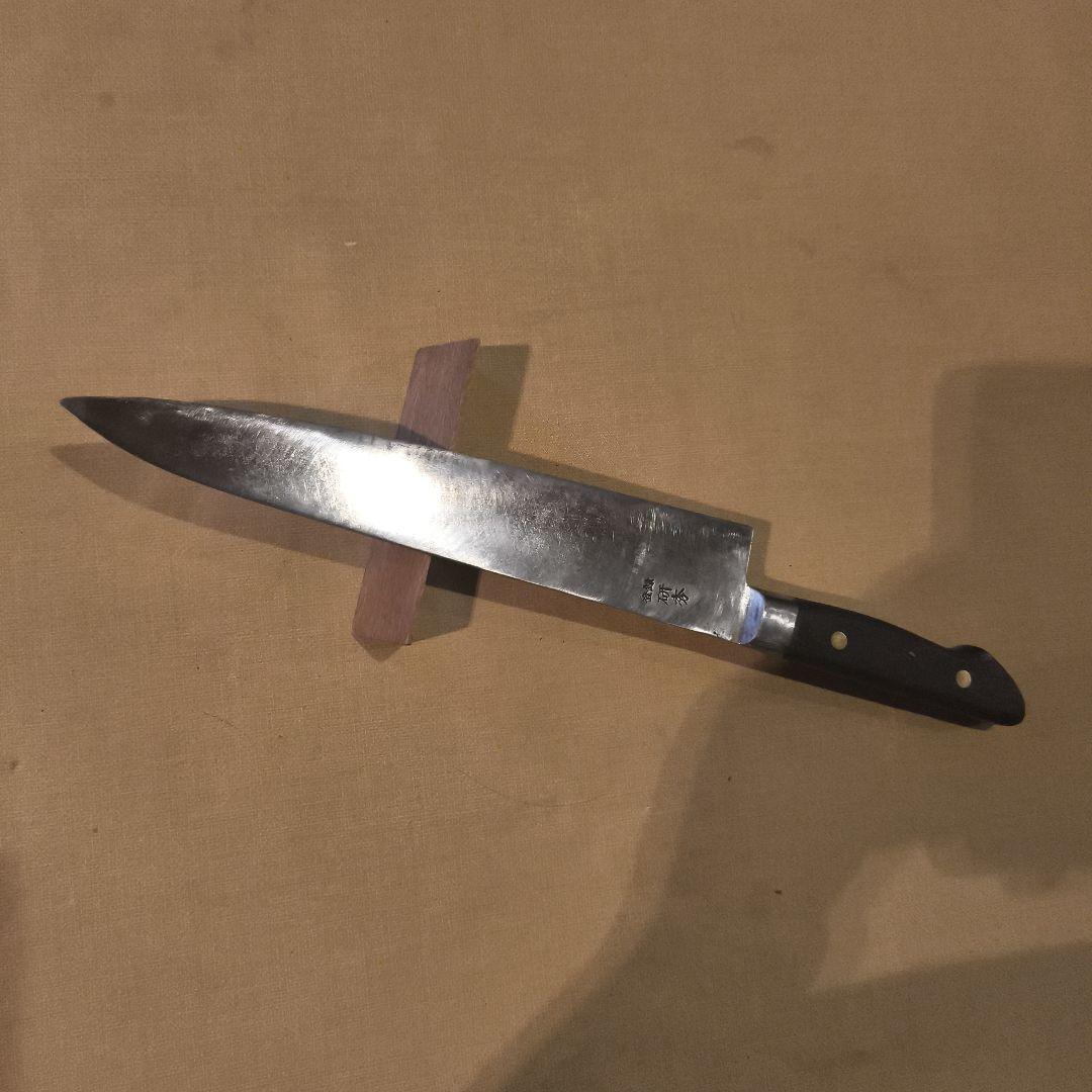 黒田刃物　研秀 牛刀 特殊鋼別打刃渡25cm