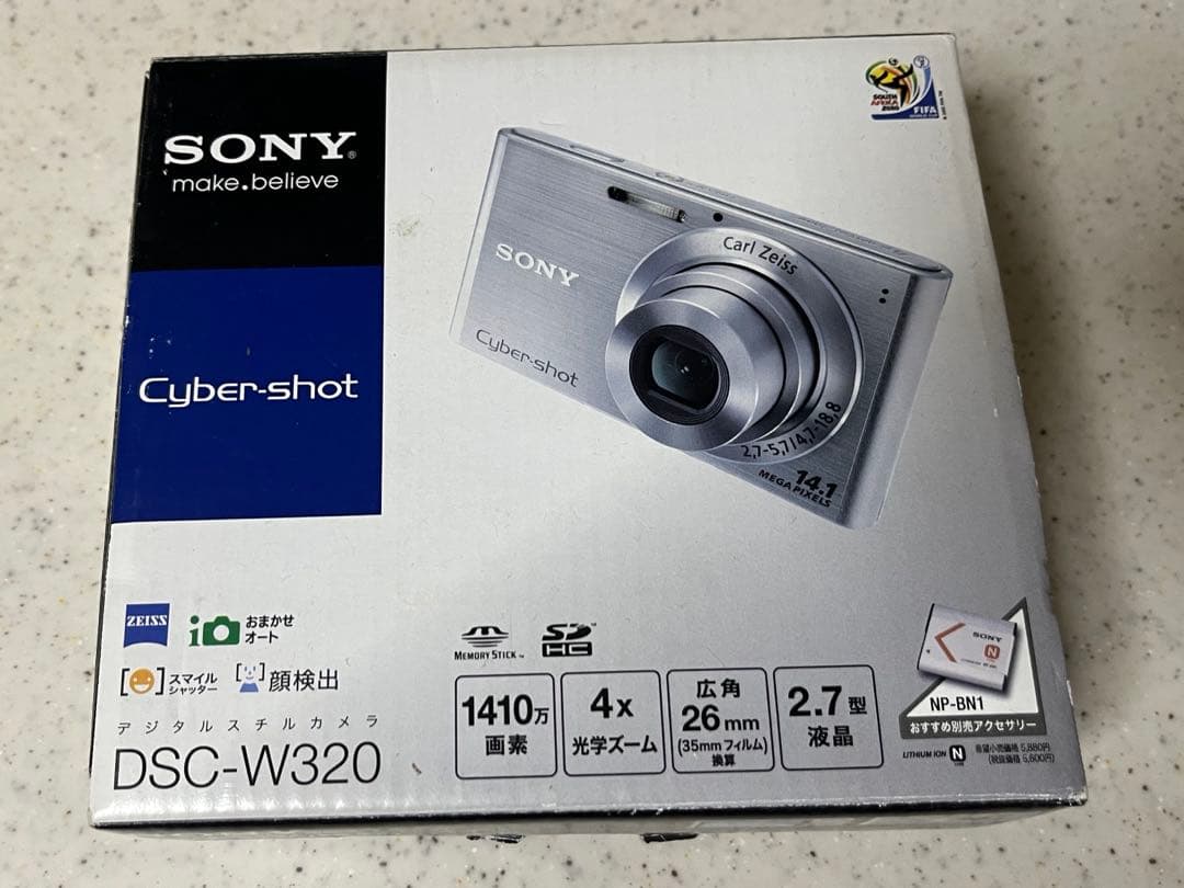 SONY Cyber-shot DSC-W320 グリーン　デジカメ