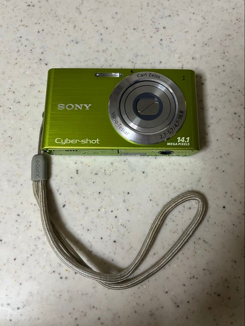 SONY Cyber-shot DSC-W320 グリーン　デジカメ