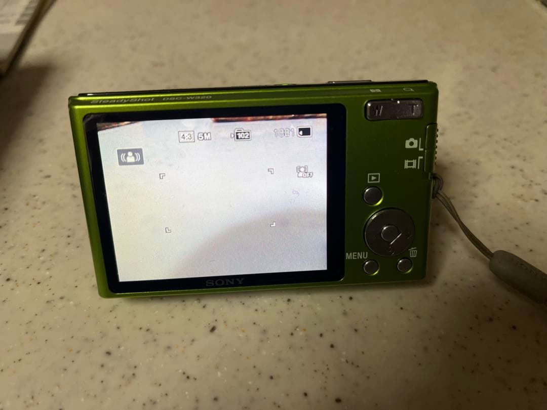 SONY Cyber-shot DSC-W320 グリーン　デジカメ