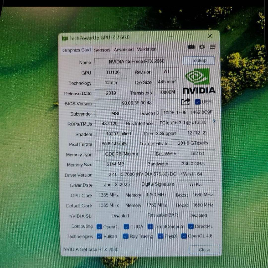メイトリクス様ゲーミングPC/Core i7-6700/RTX2060