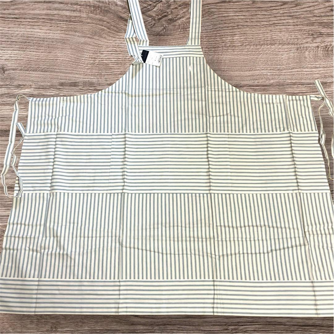 (新品) RALPH LAUREN ラルフローレン　エプロン　ストライプ
