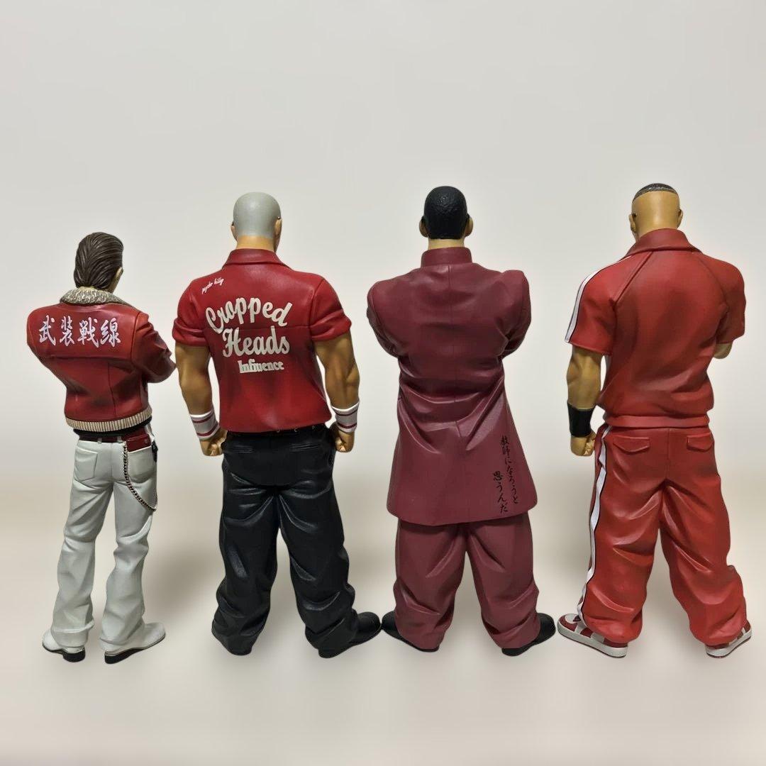 クローズ＆WORST FBG 新四天王フィギュアのみ4体セット