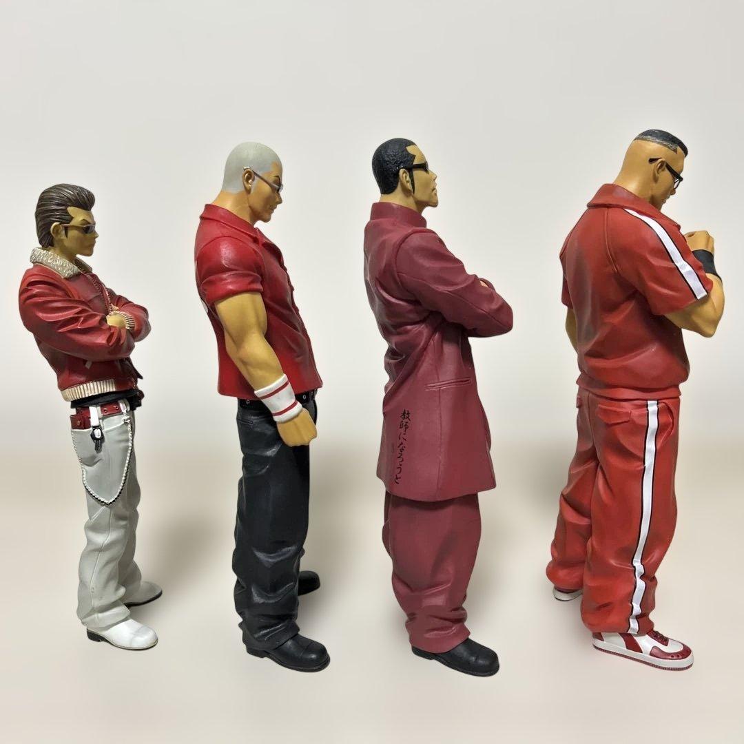 クローズ＆WORST FBG 新四天王フィギュアのみ4体セット