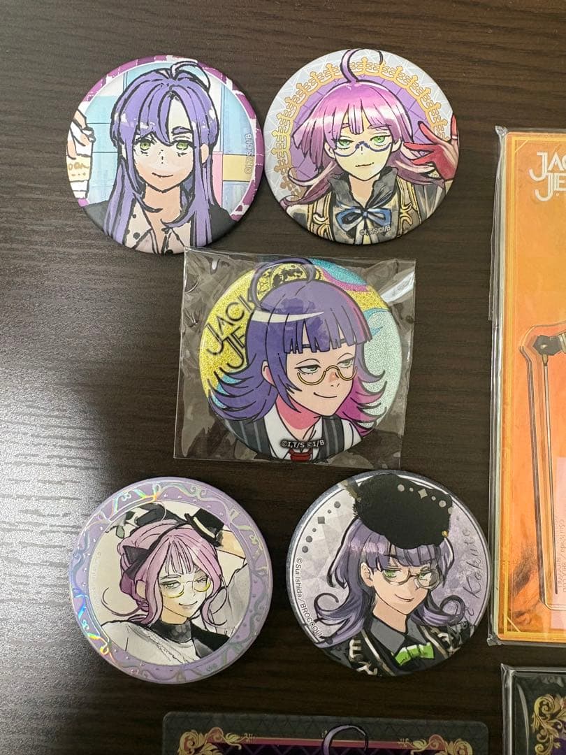 ジャックジャンヌ　根地黒門　アクリルスタンド　缶バッジ他セット 13点