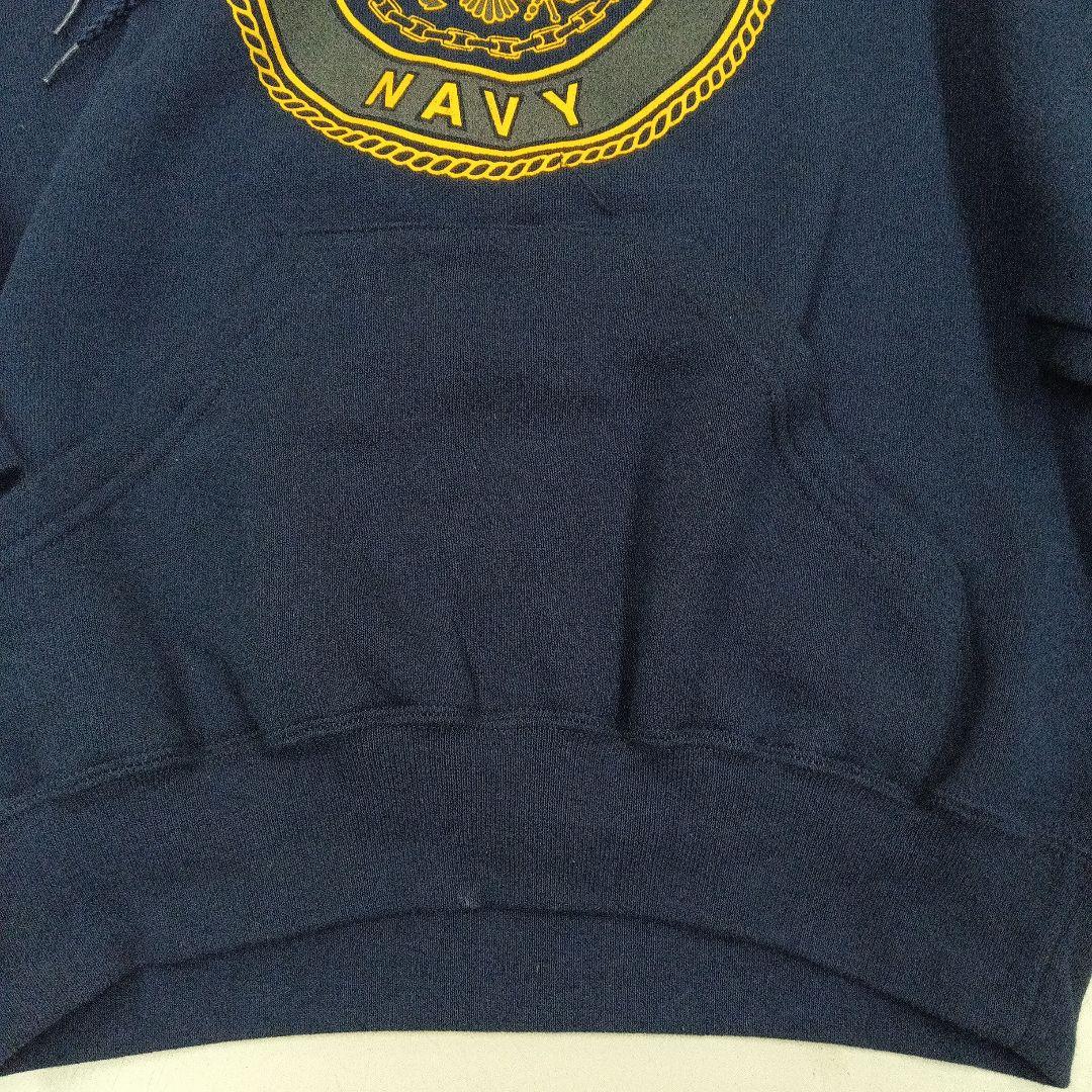 美品　アメリカ製　US NAVYアメリカ海軍　フードパーカー