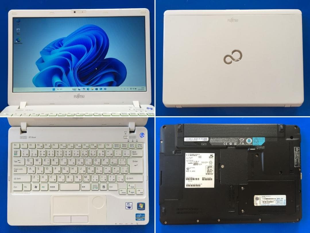 LIFEBOOK SH54 13.3型/薄型/Office2024/win11