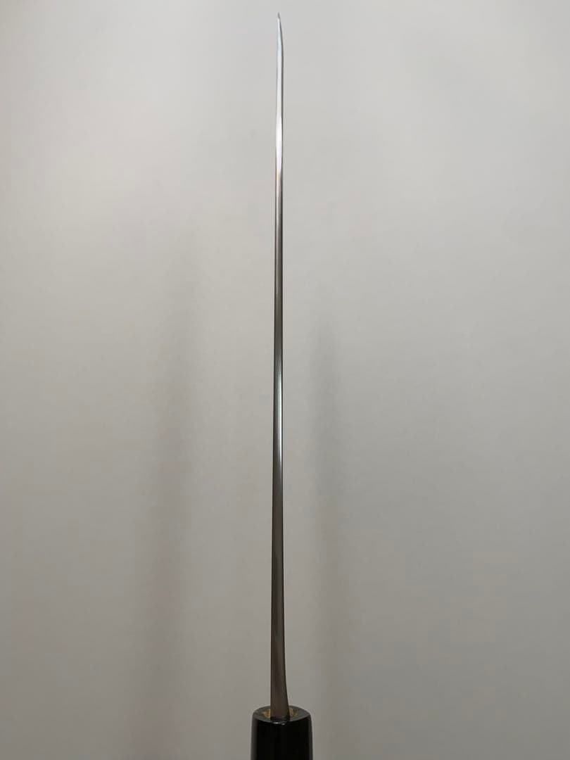 【未使用】重房 鍛地 柳刃包丁 9寸 桐箱付き