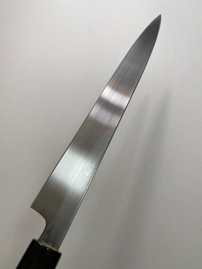 【未使用】重房 鍛地 柳刃包丁 9寸 桐箱付き