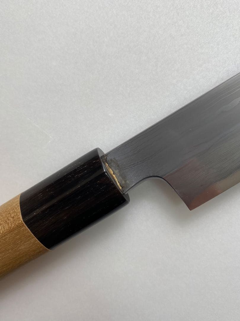 【未使用】重房 鍛地 柳刃包丁 9寸 桐箱付き