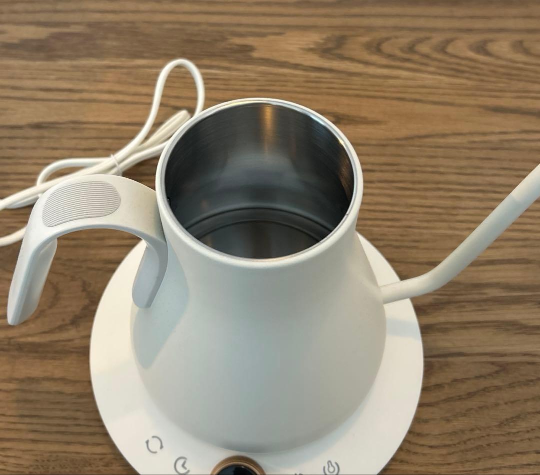 温度調整機能付き電気ケトル ホワイト