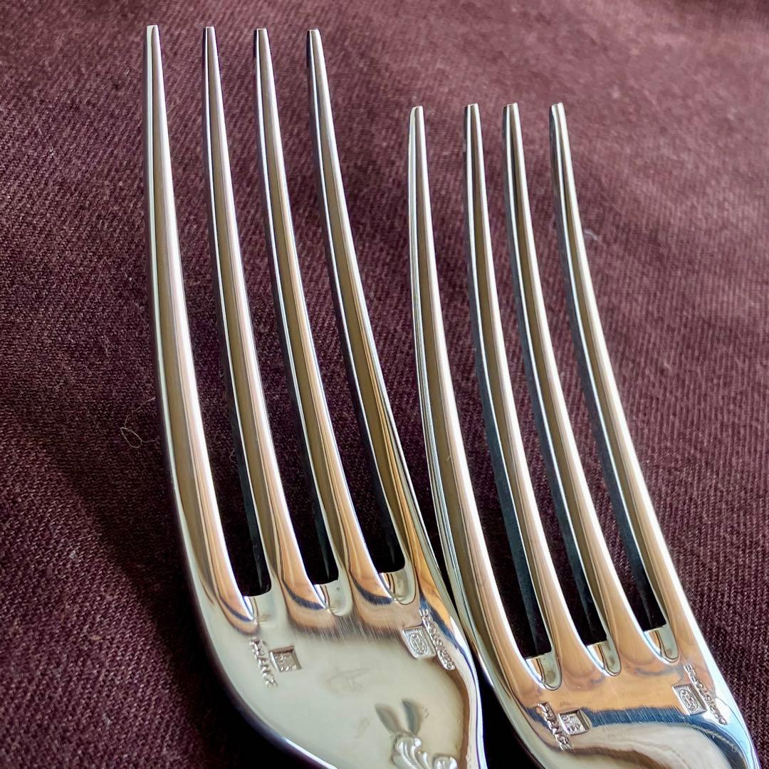 未使用 Christofle Marly フォーク 6本 マルリー クリストフル