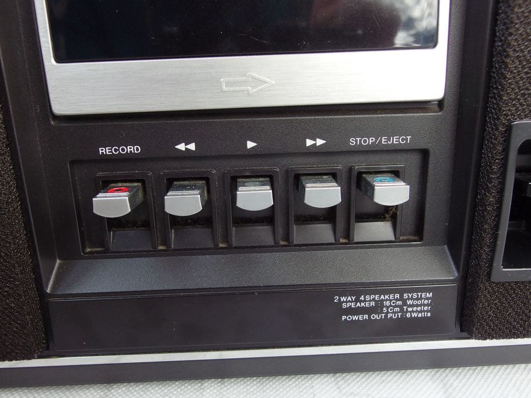 わけあり美品 SONY STEREO ZILBA'P CF-6600