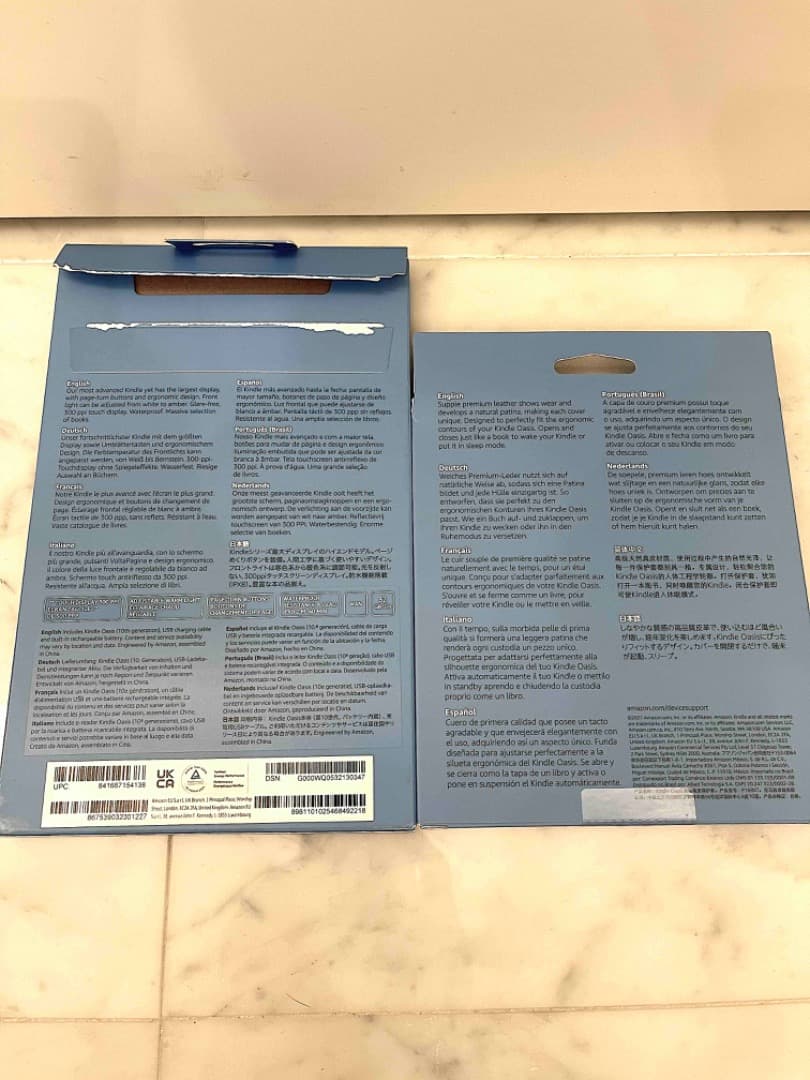 【未使用セット】Kindle Oasis第10世代32GB & 純正レザーカバー