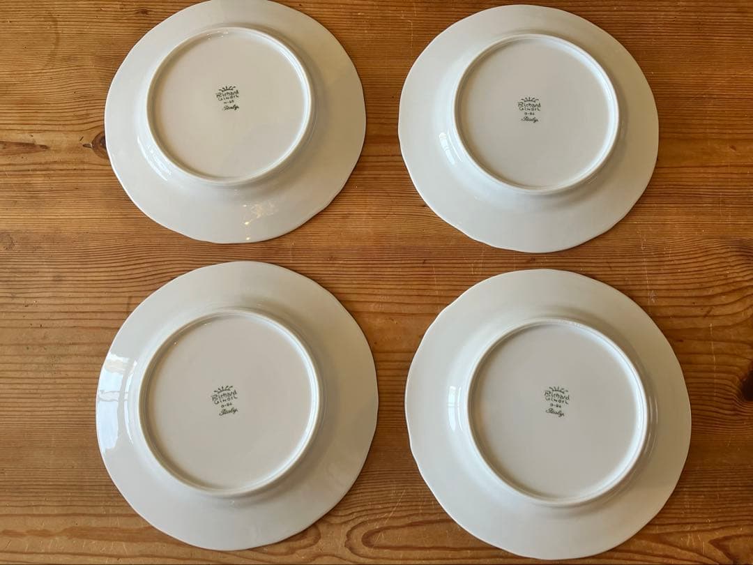 ジノリ　アンティコエデン　19デザートプレート×4