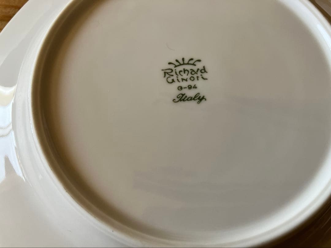 ジノリ　アンティコエデン　19デザートプレート×4