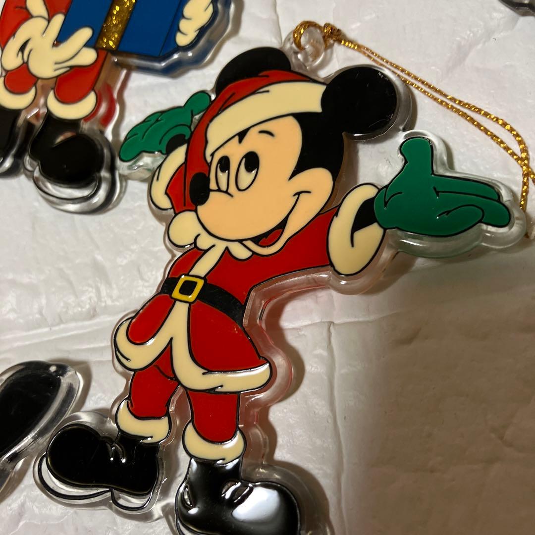 ミッキーマウス サンタオーナメント 7個セット ヴィンテージ