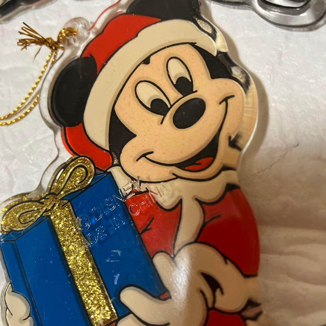 ミッキーマウス サンタオーナメント 7個セット ヴィンテージ