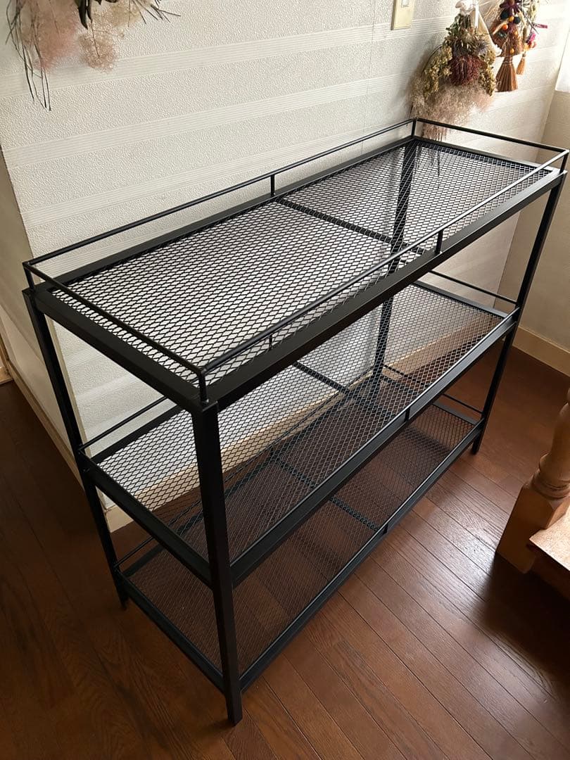 ☆送料込み☆アイアン植物棚　即購入OK ボタニカルシェルフ　アガベ　塊根　熱帯魚