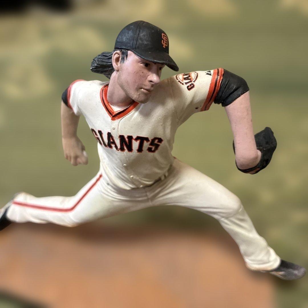 GIANTS フィギュア ピッチャーとキャッチャーセット