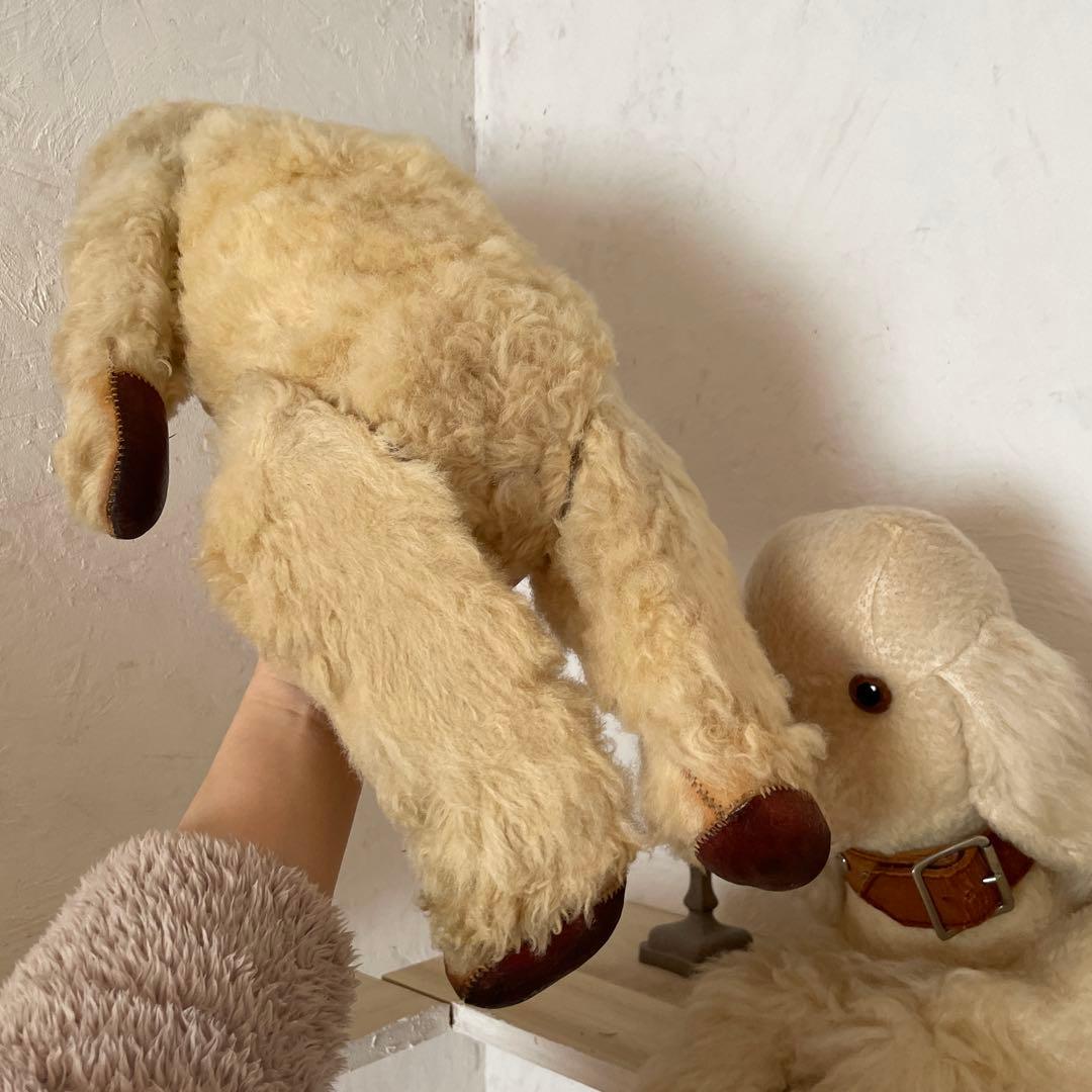 アンティーク テディベア　リアルファー　ヴィンテージ