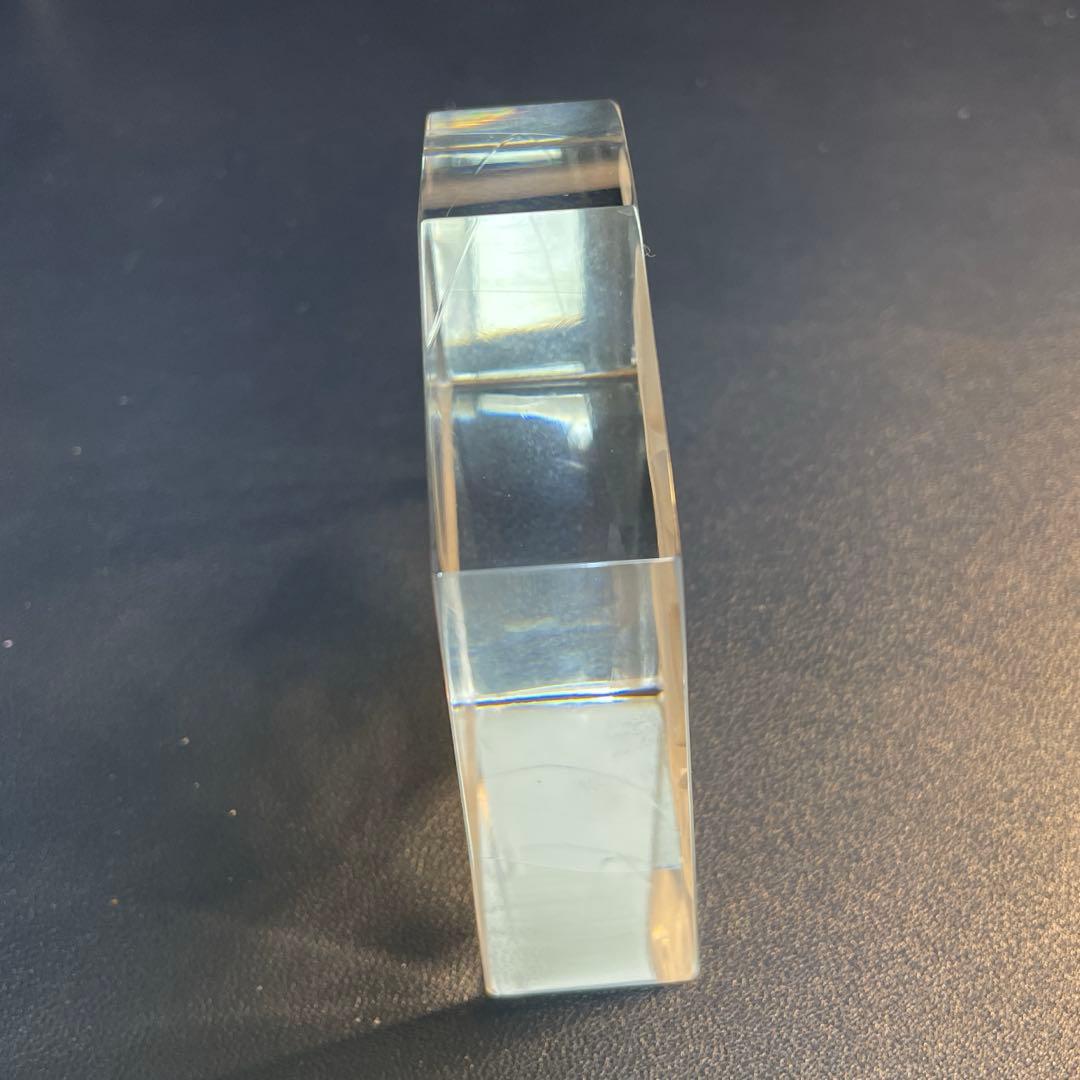 将棋飾駒　左馬　ガラスアート　逆さ馬　飾り駒　置物