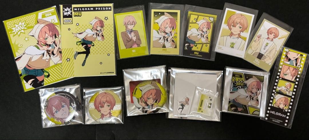 MILGRAM ミルグラム ムウ イラカ ポスカ 缶バ アクカ アクスタ 特典