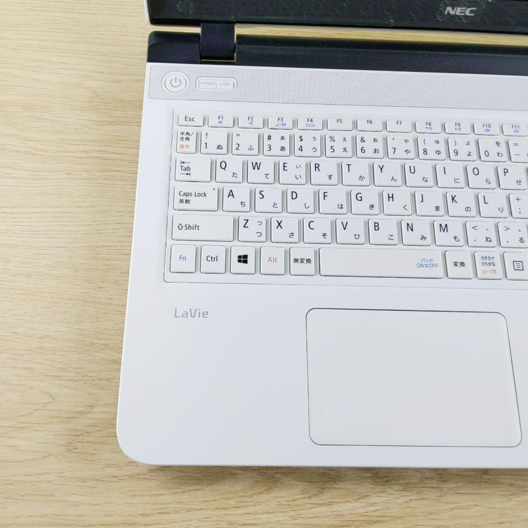 大容量500GB☆Win11☆ブルーレイ NECノートパソコン PC カメラ付き