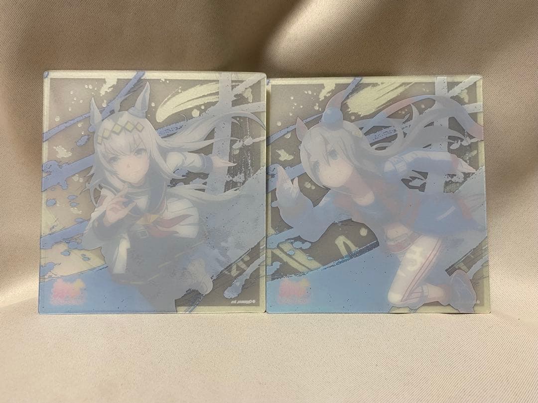 ウマ娘 プリティーダービー　ビジュアルアートボード　オグリキャップ　タマモクロス