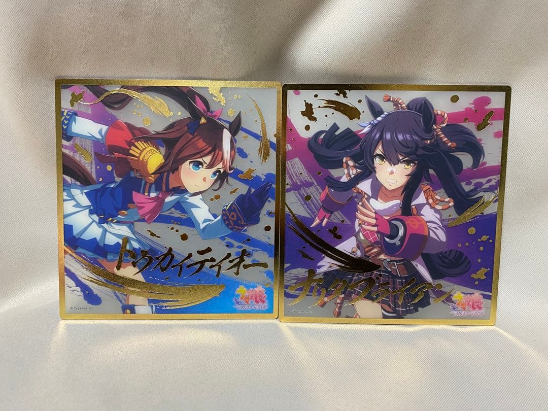 ウマ娘 プリティーダービー　ビジュアルアートボード　オグリキャップ　タマモクロス