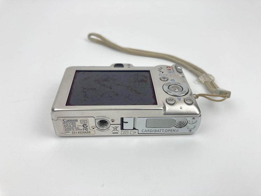 【極美品】Canon IXY DIGITAL 70 シルバー　デジタルカメラ
