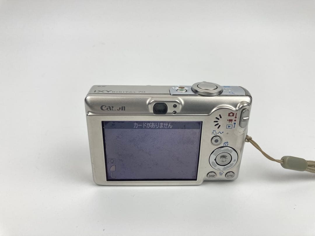 【極美品】Canon IXY DIGITAL 70 シルバー　デジタルカメラ