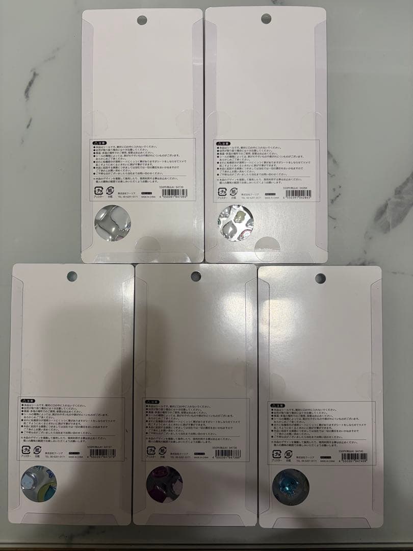 しずくちゃんボンボンドロップシール４種セット