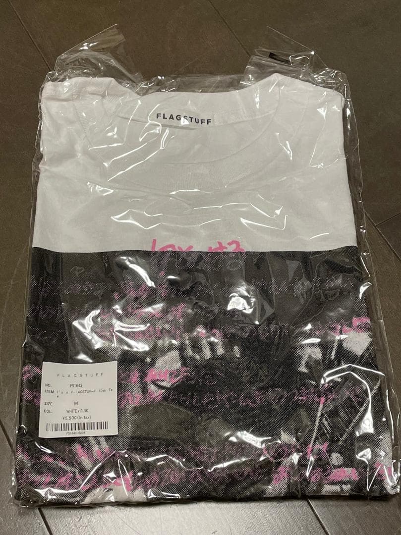 フラグスタフ　I’s あのちゃん Tシャツ ピンク　M　F-LAGSTUF-F