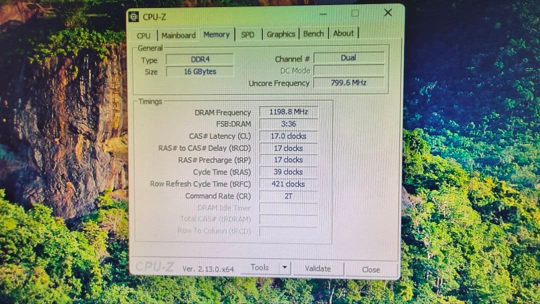 DDR4 8GBx2枚 16GB pc4-2400 動作確認済み ④