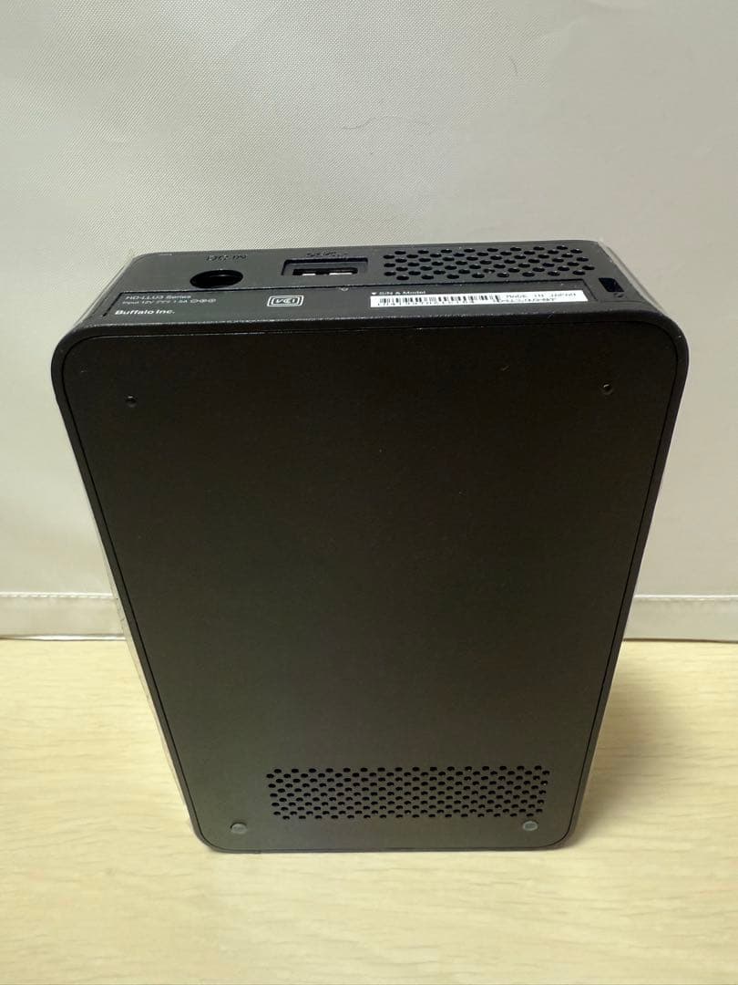 BUFFALO 外付けHDD 3TB HD-LL3.0U3-BKF ブラック