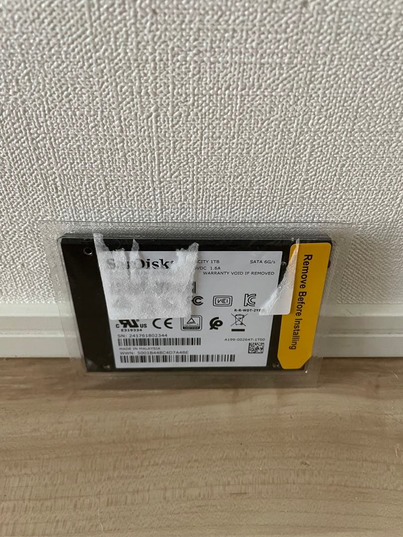 内蔵型SSD SanDisk SSD 1TB