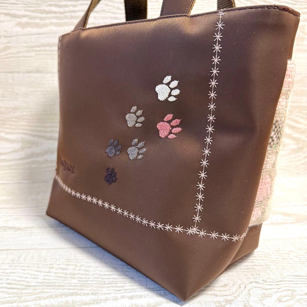 ゴールデンレトリバー刺繍♡秋冬トートバッグ