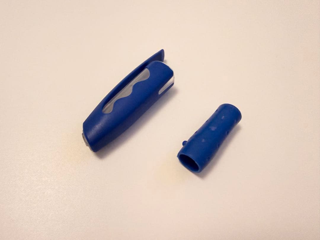 ペン回し　カラーゲルmx 青