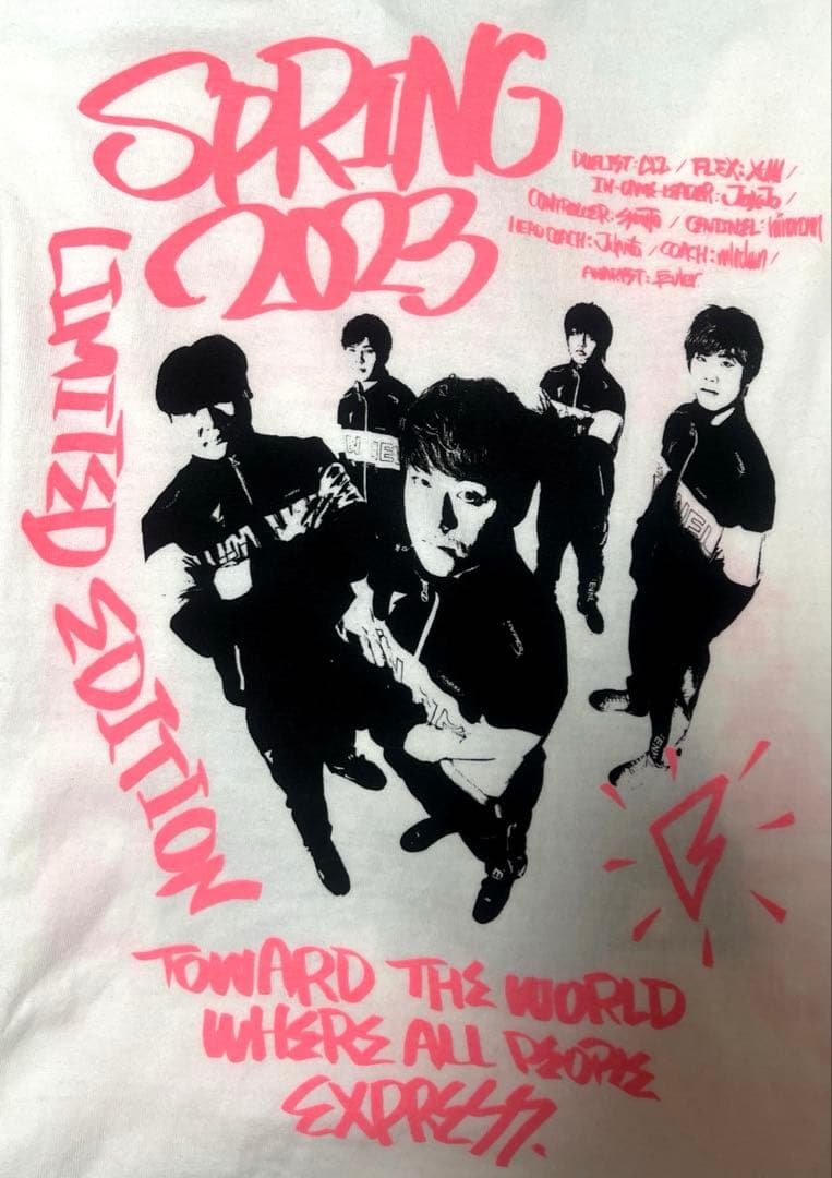 FENNEL valorant ヴァロラント VCJ2023 ロンT 再販無し