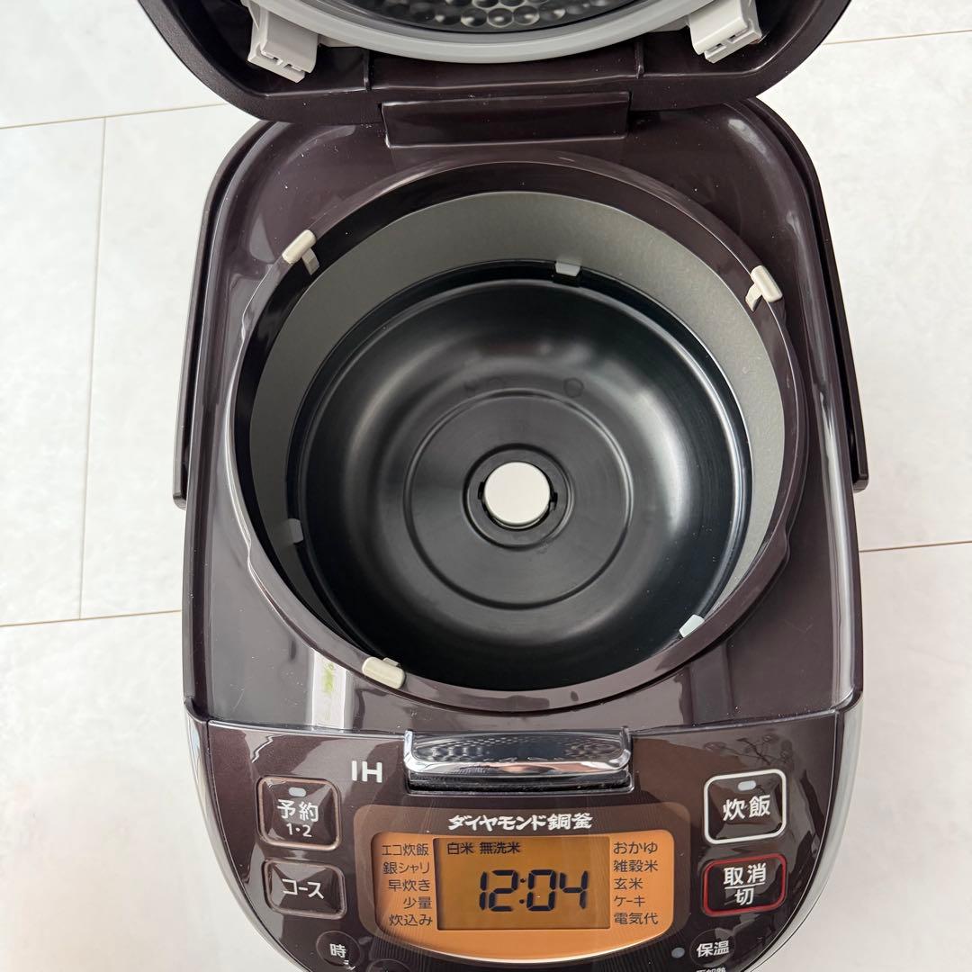 Panasonic IH ジャー炊飯器 ブラウン SR-FD109