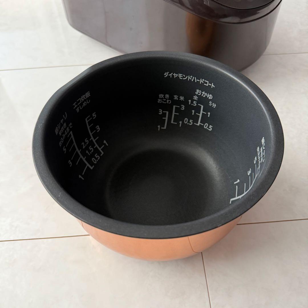 Panasonic IH ジャー炊飯器 ブラウン SR-FD109