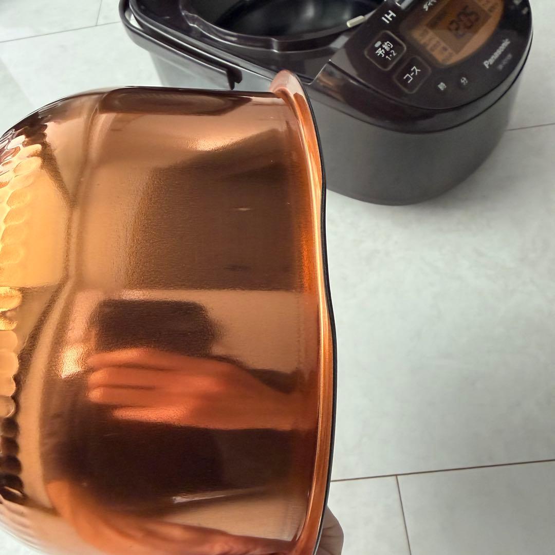 Panasonic IH ジャー炊飯器 ブラウン SR-FD109