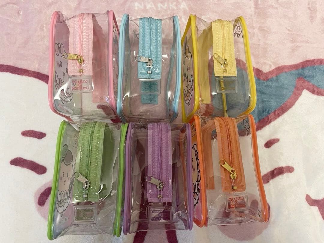 超まじかるちいかわ　パワーアップマスコット　クリアポーチ　12点セット