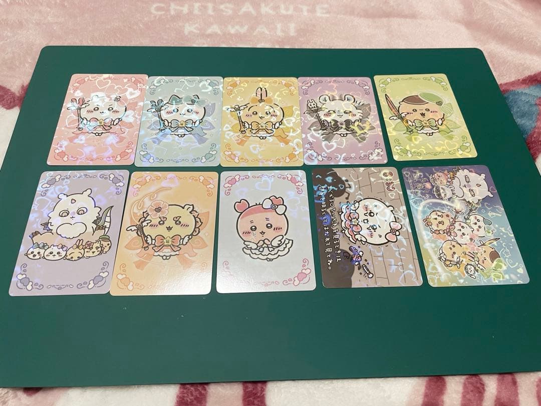 超まじかるちいかわ　パワーアップマスコット　クリアポーチ　12点セット